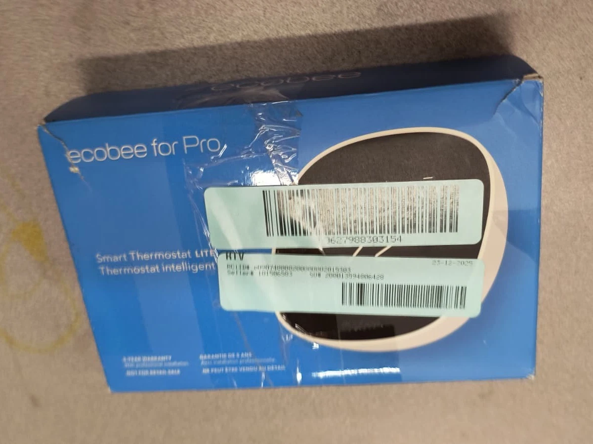Ecobee for Pro Smart Thermostat Lite EB-STATE7P-01 - Used, E2