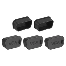 Silicone VGA Port Cover, 5Pcs Computer Laptop Anti Dust Cover Dust Plug Caps