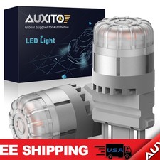 2x 3157 AUXITO Amber 3156 Yellow DRL LED Light Parking Turn Signal Corner Bulb