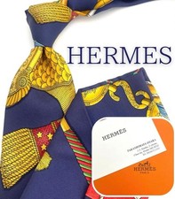 Brand New HERMES Tie High Brand Scarf Pattern Vintage Luxury