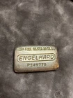Engelhard 10 Troy oz .999+ Fine Silver Bar - # P149770  INCREDIBLE BACK