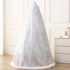 Jumbo Christmas Tree Removal Bag Extra Large 6ft Width x 9ft Tall White