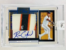 2024 Panini Three and Two Reggie Crawford /32 Prospect Jersey Patch Auto On-Card