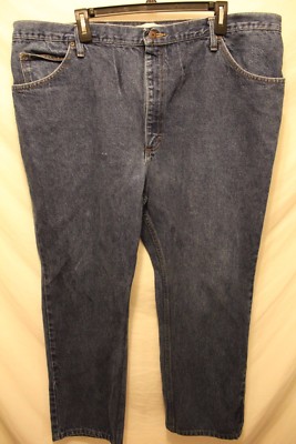 MEN'S Lee Regular Fit Jeans SZ 42x31 Blue Denim 100% Cotton