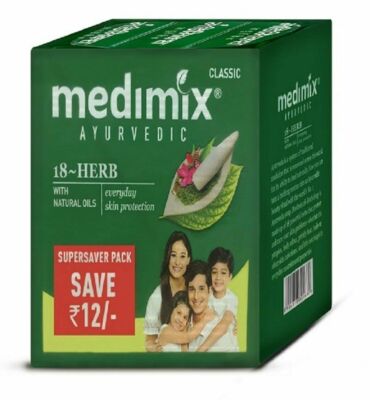 Medimix Ayurvedic Classic 18 Herbs Soap 125 gm 4+1 Super Saver