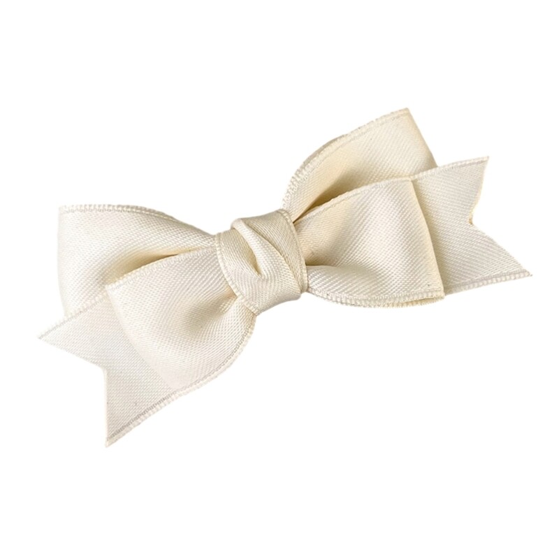 Lady Hair Pin Sweet Bow Clip Hair Shaping Accessories Side Hair Ribbon