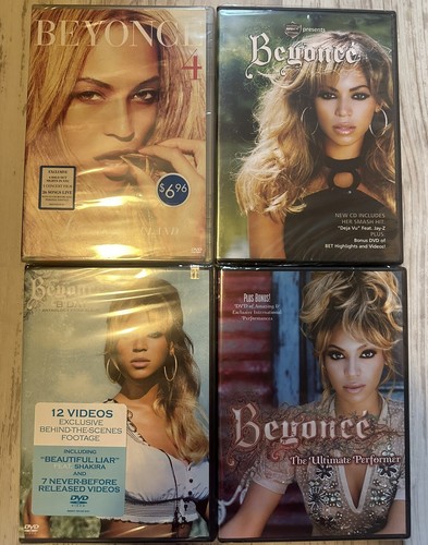 Beyonce DVD Collection (4 DVD's) (Factory Sealed) NEW IN BOX