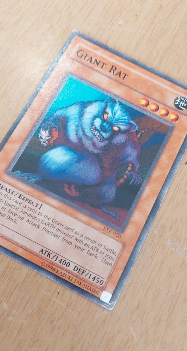 Giant Rat SYE-020 YuGiOh card (LP)