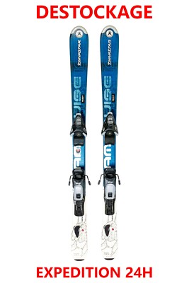 Ski Kinder Gebraucht DYNASTAR TEAM CROSS Größe: 110 CM = 1 METER 10 + Bindungen