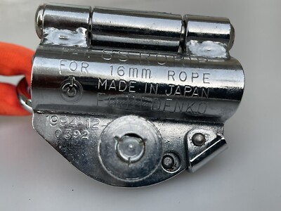 Fujii Denko SS rorip 16mm rope W Snap Hook Climbing Arresting