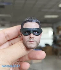 1:6 Arrow Stephen Amell Head Sculpt Carved For 12inch Male HT Action Figure Body