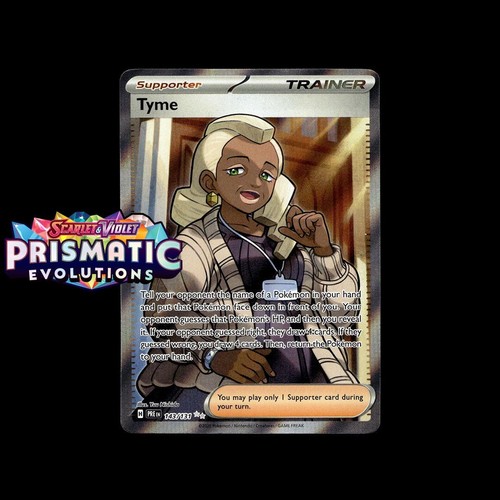 Pokemon Prismatic Evolutions: Choose Your Card! Reverse Holo/Holo EX Full Art NM - Picture 164 of 173