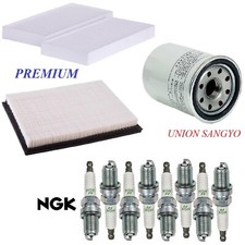 Tune Up Kit Air Cabin Oil Filters Plugs For NISSAN ARMADA V8 5.6L 2005-2015