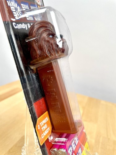 Star Wars CHEWBACCA Pez Candy & Dispenser | New/Never Opened - Picture 9 of 9