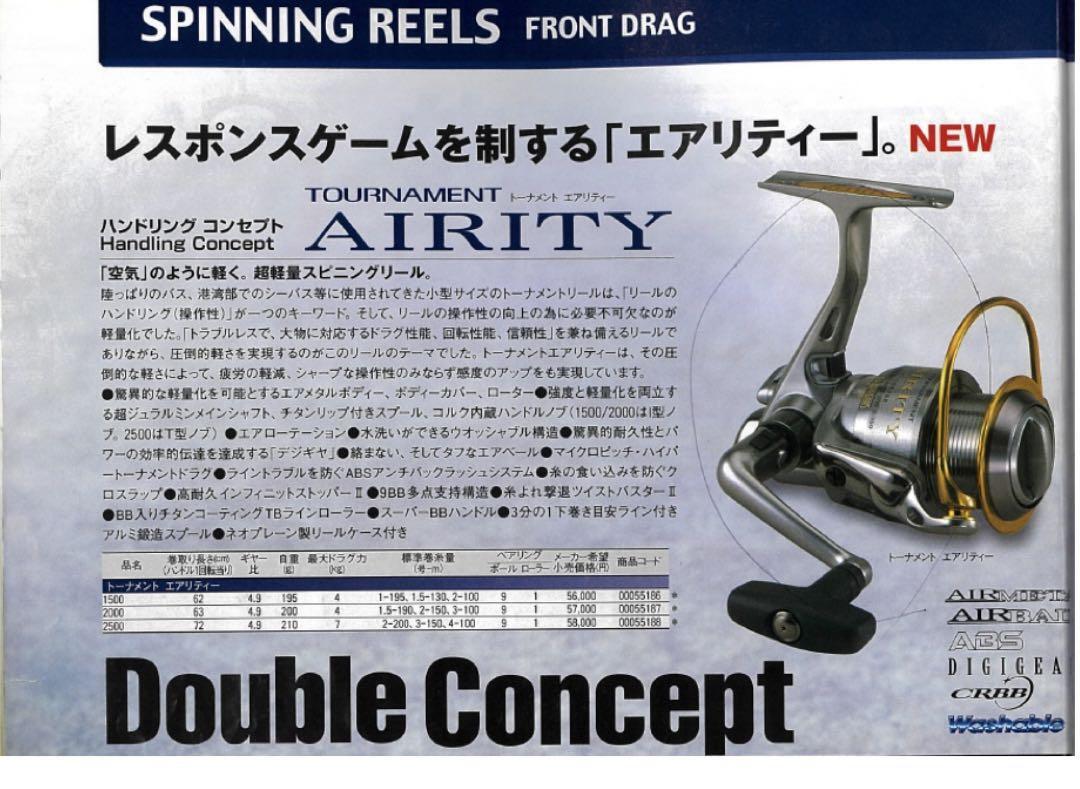 Rare Daiwa Tournament Airity 2500 | eBay