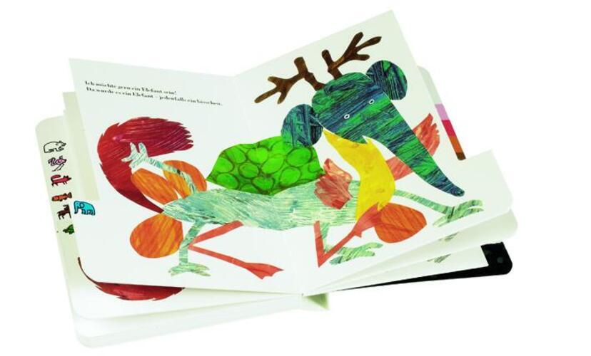 Thumbnail - Chamäleon Kunterbunt | Eric Carle | Deutsch | Buch | Mit Stanzregister