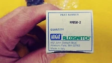 LOT OF 2 AUGAT ALCOSWITCH RM050-2 PUSH SELECTOR SWITCH OPERATOR for F40 /F50 