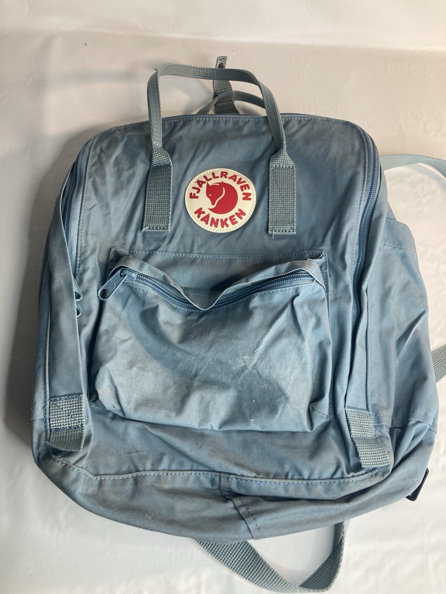 【FJALLRAVEN】Kanken Classic (23510) - Sky Blue Fjallraven Kanken Classic Backpack Sky Blue / Light Oak | My