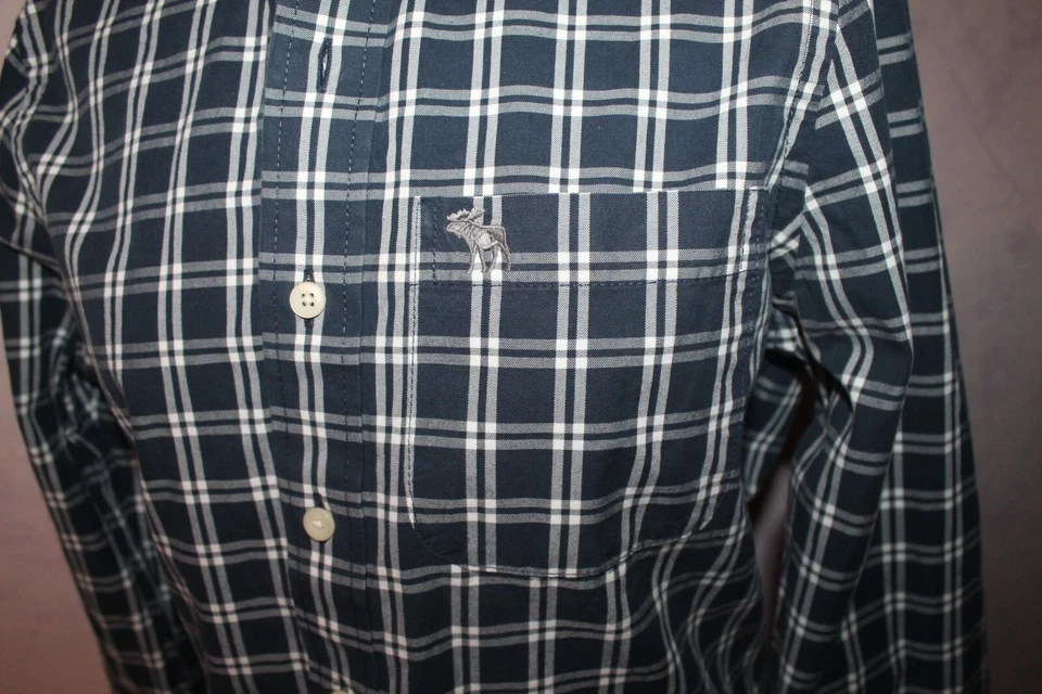 CHEMISE ML HOMME °°° ABERCROMBIE & FITCH °°° MUSCLE . TAILLE S - Photo 3/4
