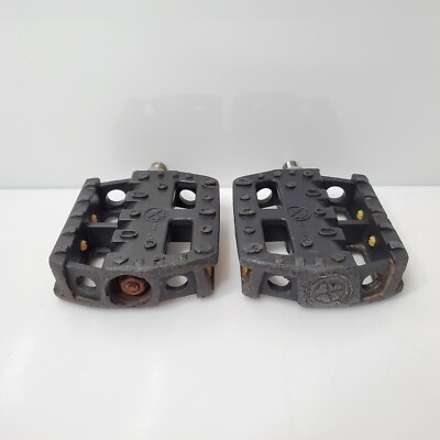 Pédales 1/2' SALT Am aluminum silver