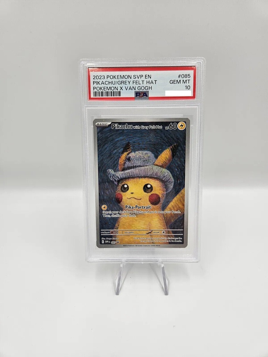 ゴッホピカチュウPikachu with grey felt hat PSA10 PSA 10 graded Pikachu with Grey Felt Hat SVP 085 Pokemon Van