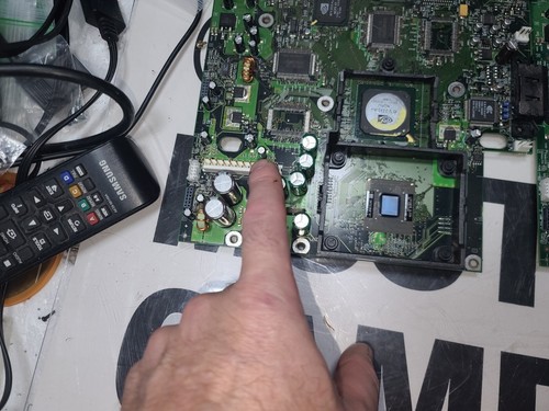 Placa madre Microsoft 2001 (2)DONANTE DEFECTUOSO 1.0 Xbox línea recta-problemas-PIEZA - Imagen 3 de 15