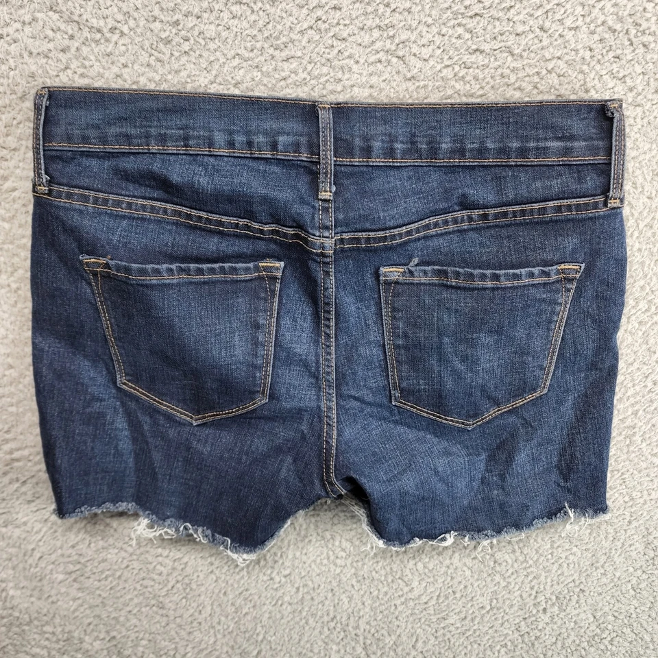 Pantalones Cortos de Jean Old Navy Corte Para Mujer Talla 4 Elastizados Azul Denim Calce 30 3 Foto 2 de 4