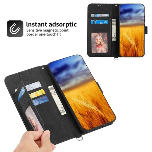 PU Leather Case For iPhone 15 14 13 12 11 Pro Max XS XR Flip Wallet Phone Cover - Picture 12 of 39
