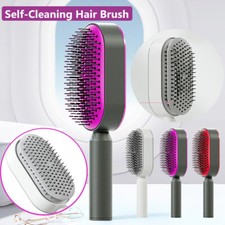 Self Cleaning Hair Brush For Women One-key Cleaning Hair Loss Airbag Massage Sca