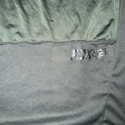 FOX RACING Performance Shirt Uomo M 1/4 Zip Manica Corta Leggera Ventilata - Foto 4 di 7