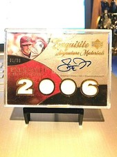 2007 STEPHEN DREW #1/50 EXQIUSITE ROOKIIE SIGNATURES MATERIAL GOLD 