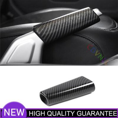 Inner Console Handbrake Cover Trim For Jeep Wrangler JL 2018-2021 Carbon Fiber