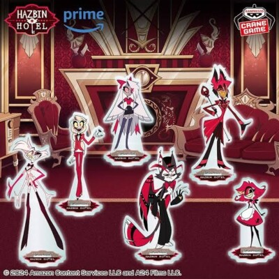 Namco Hazbin Hotel Acrylic plate with stand Japan limited | eBay