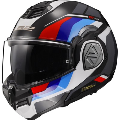 LS2 Motorrad Helm Advant Sport FF906 - Klapphelm mit Sonnenblende