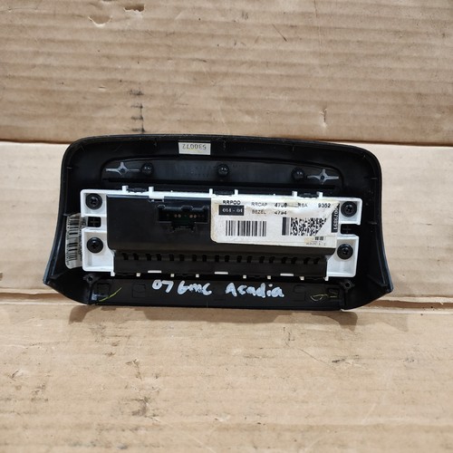 2007 - 2012 GMC Acadia Rear Heater & Air Conditioner Temperature Climate Control - Picture 3 of 6