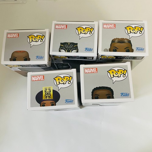 Funko POP! : Black Panther Wakanda Forever set of 5 - Picture 5 of 5