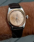 Vintage Rolex  Bubble Back, 14k Rose gold bezel