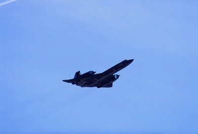 Original Farbdia SR-71A Blackbird 179767 von 9 SRW US Air Force