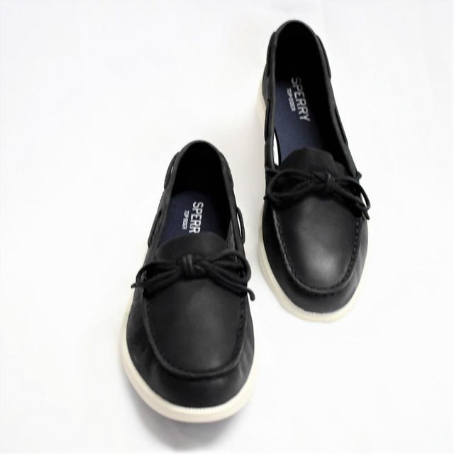 sperry top sider black