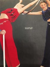 Dance Costume jazz tap pant set Art Stone adult size steam heat