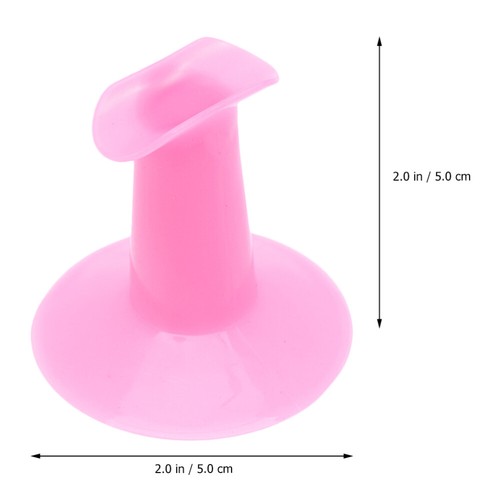 10PCS Plastic Finger Stand Support Rest Nail Art Design Accessories for Women - 第 8/12 張圖片