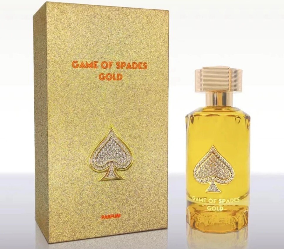 Game Of Spades Gold By Jo Milano Paris 3.0 fl. oz. Parfum NEW! IN BOX