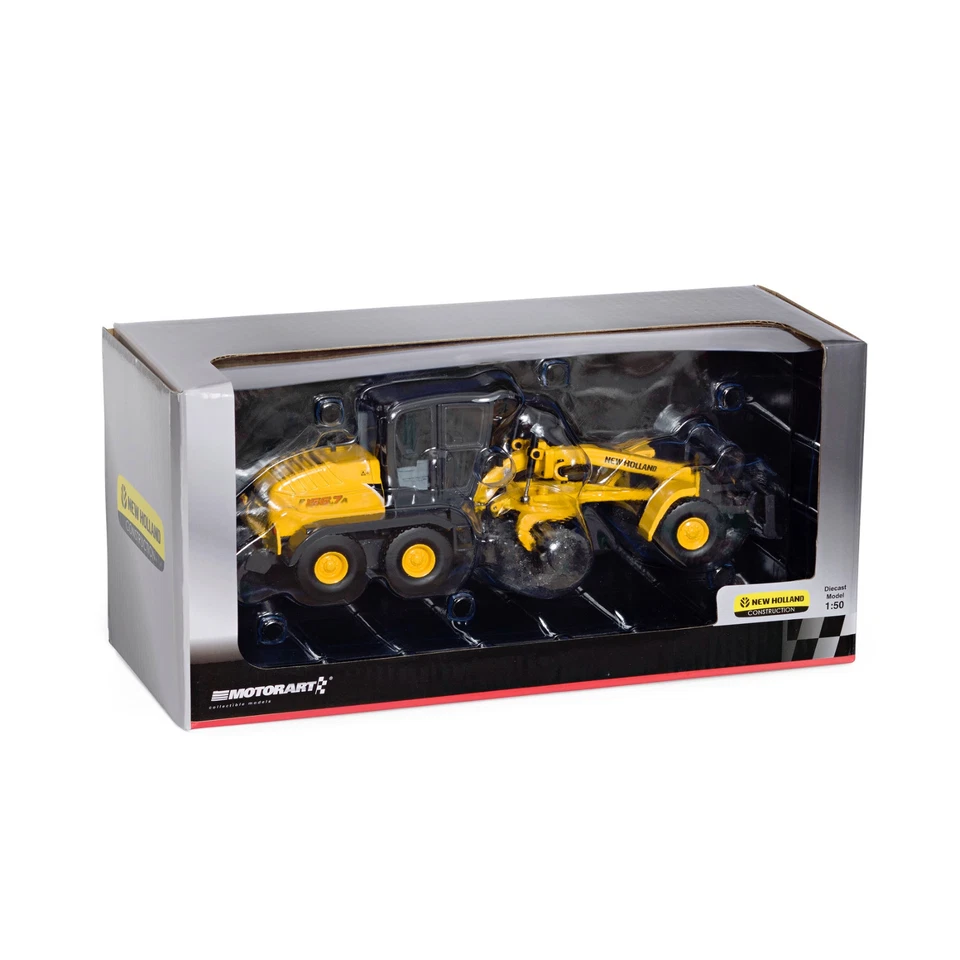 New Holland F156.7 Grader 1:50 Die Cast Motorart 13785 New in Box - Image 4 of 4