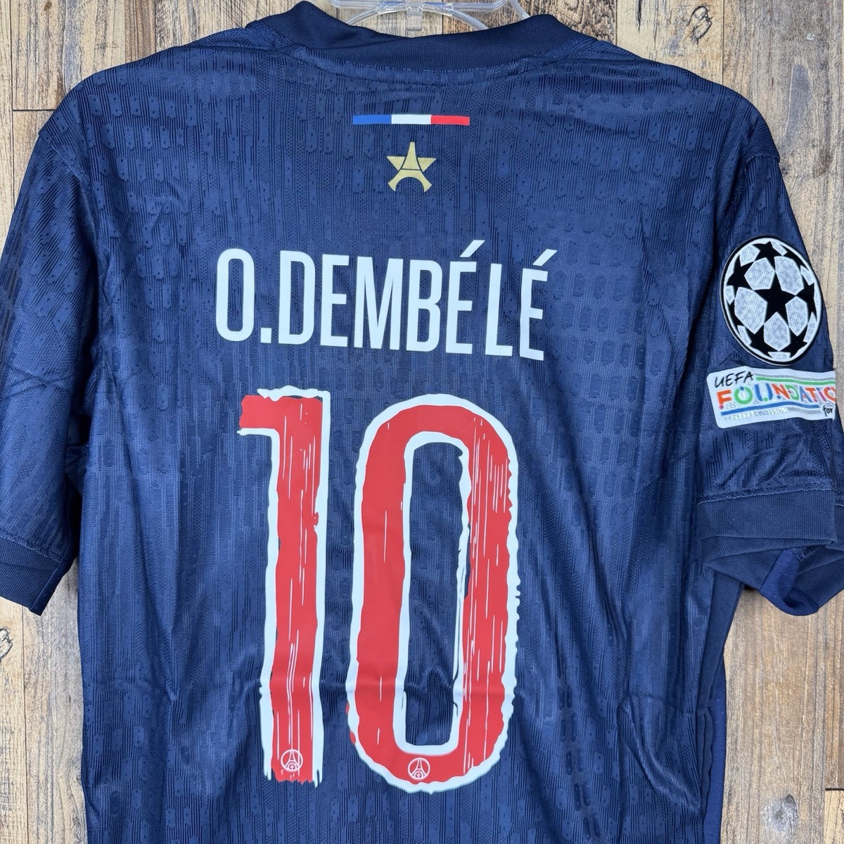 Paris Saint-Germain 2024-25 Home Soccer Jersey O. DEMBELE
