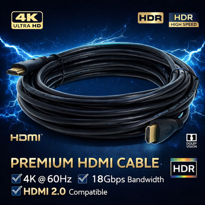 #ad HDMI Cable 2.0 4K 1FT 100FT For Home Theater TV Laptop Consoles Gaming Male Lot $706.17