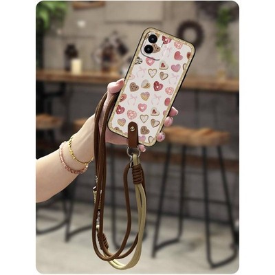 MYDING-Phone Case for Xiaomi Redmi A1 4G/A2 4G,  Graffiti Necklace Anti-knock