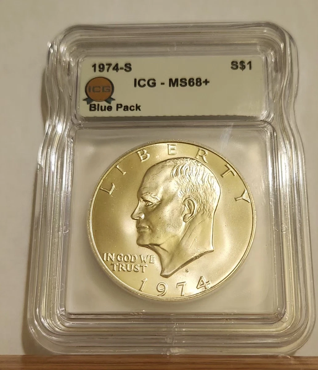 MS 68 Graded 1974 Eisenhower Dollars (1971-1978) for sale | eBay