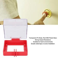Emergency Stop Button Cover Push Button Switch Lockout Protector Transparent Cas