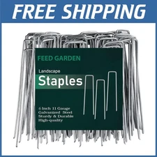 Anti-Rust Yard Stakes for Weed Barrier - 1000 Pack
