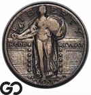1928-S Standing Liberty Quarter, Better San Francisco Issue